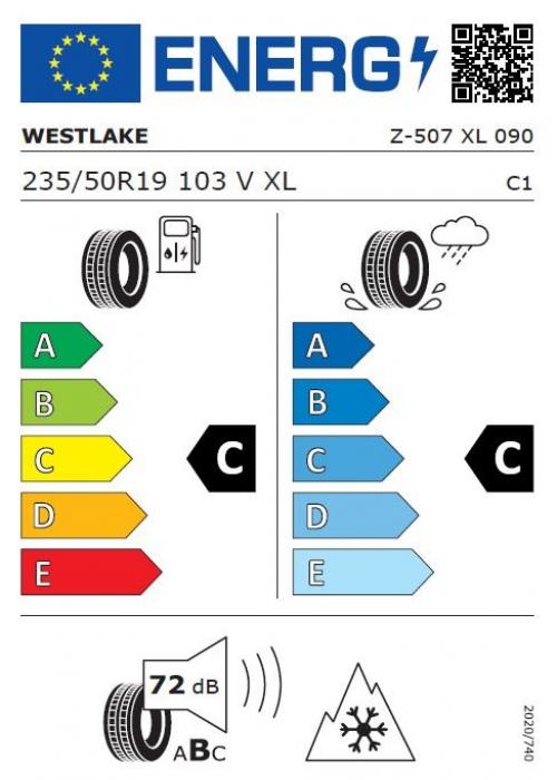 Eticheta Energetica Anvelope  235 50 R19 Westlake Z507 